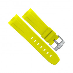 RubberB Strap Yellow for Luminor 44 mm 1950 Type II