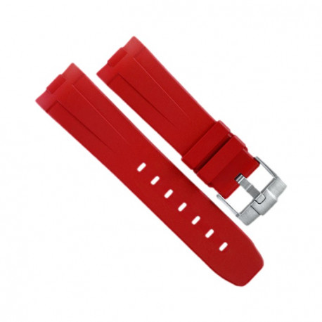 RubberB Strap Red for Luminor 44 mm 1950 Type II