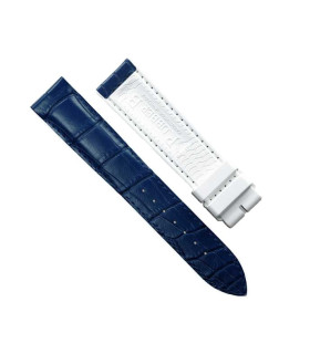 Bracelet Rubber B Alligator SwimSkin - Blanc/Bleu