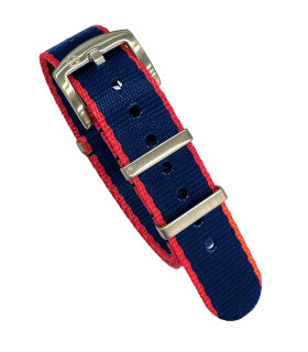 Seat Belt Nato - Red/Blue