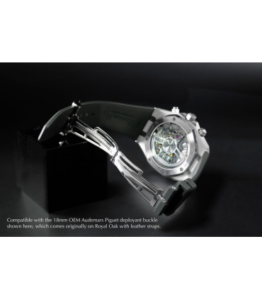 Rubber B Strap APB41 White for Audemars Piguet Royal Oak 41mm on Leather or Bracelet - Classic Series