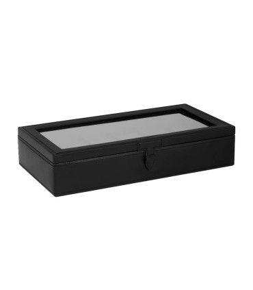 Le Tanneur - Coffret 12 montres en cuir avec vitre