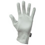 Grey microfiber gloves