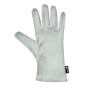 Grey microfiber gloves