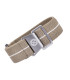 BRACELET PARACHUTE - Beige/ Blanc