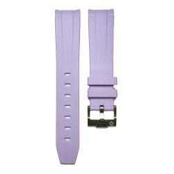 Rubber strap for Omega MoonSwatch - Lilac
