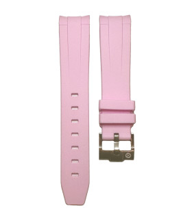 Rubber strap for Omega MoonSwatch - Pink