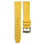 Rubber strap for Omega MoonSwatch - Yellow