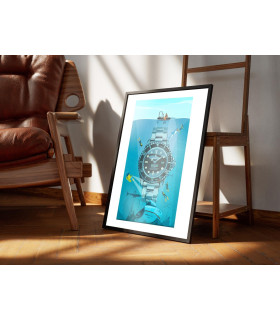 Watchoniste X MisterChrono art printing - Sea Dweller - 40x50