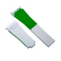 Rubber B Strap for Rolex Air-King 126900 - M215 White/Green