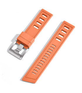 Bracelet Isofrane en caoutchouc - Orange