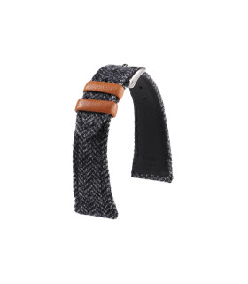 Kronokeeper strap - Edmond dark grey