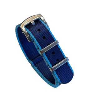 Seat Belt Nato - Bleu Clair/Bleu