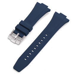 Bracelet en caoutchouc pour Tissot PRX - Bleu marine