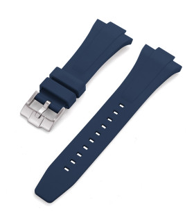 Rubber strap for Tissot PRX - Navy Blue