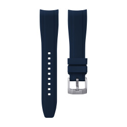 KronoKeeper intégré Bracelet en caoutchouc - Bleu