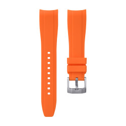 KronoKeeper intégré Bracelet en caoutchouc - Orange