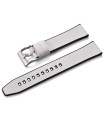 KronoKeeper double-layer FKM rubber strap - White