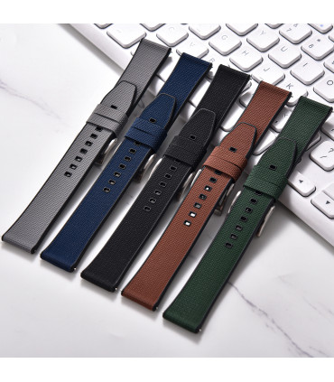 KronoKeeper rubber strap FKM double layer - Red