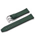 Bracelet KronoKeeper caoutchouc FKM double couche - Vert foncé