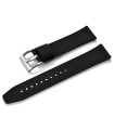 KronoKeeper rubber strap FKM double layer - Black