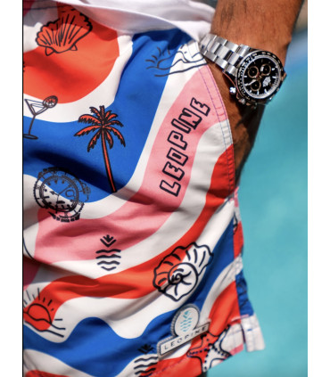 Leopine Summer Waves Swim Shorts
