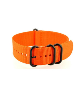 Bracelet nylon NATO ZULU EXTREME PVD orange