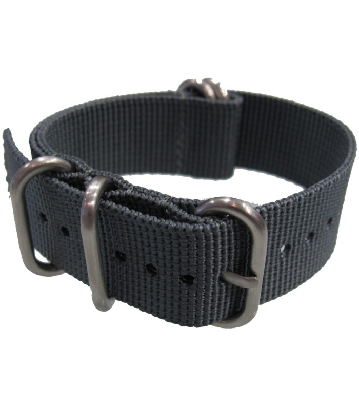 Bracelet nylon NATO ZULU EXTREME Gris