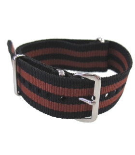 Watch NATO strap Black/Grey