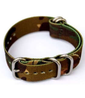 Bracelet Nylon Nato Zulu Camouflage 3