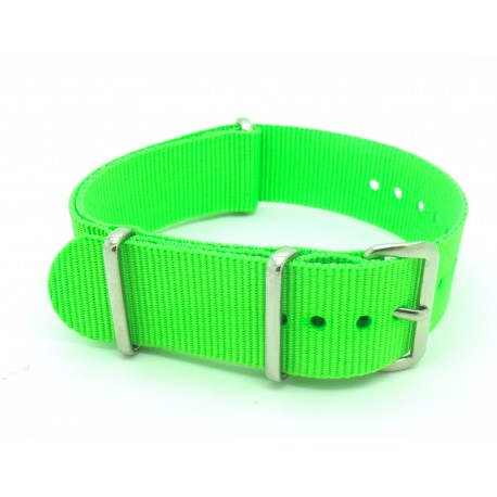 Bracelet nylon NATO Vert Fluo