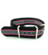 Bracelet nylon NATO Noir/Rose/Gris