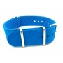Bracelet NATO nylon bleu n°7