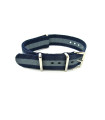 Bracelet nylon NATO Bleu/Gris