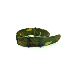 Bracelet nylon NATO Camouflage 3 PVD