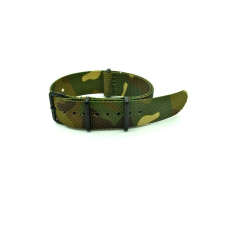Bracelet nylon NATO Camouflage 3 PVD