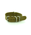 Khaki brown NATO Zulu Extreme watch strap