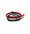 Bracelet Nylon NATO ZULU EXTREME PVD Bleu/Blanc/Rouge