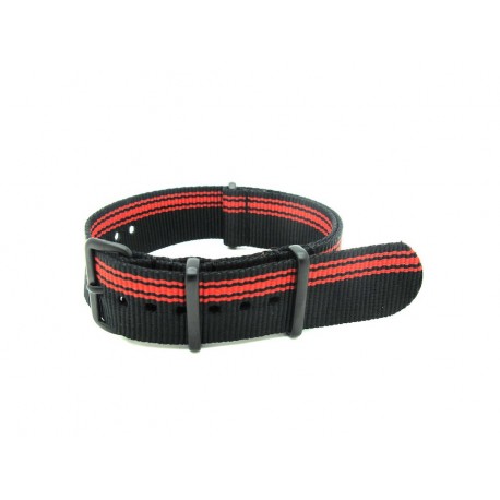 nato Black/Red light bands PVD buckles 