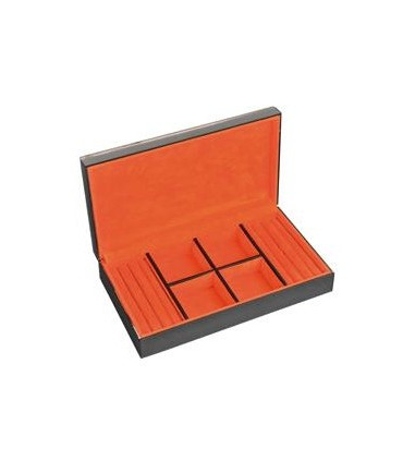 Boite pour accessoires & boutons de manchette Kronokeeper en verre