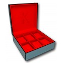 Watch Box with glass Kronokeeper for 6 watches