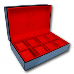 Watch Box with glass Kronokeeper for 8 watches