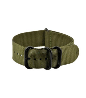 Bracelet nylon NATO ZULU EXTREME PVD vert