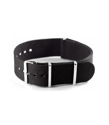 Bracelet NATO nylon noir