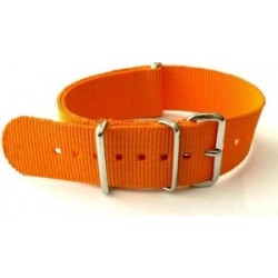 Bracelet nylon NATO Orange
