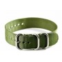 Bracelet NATO Zulu nylon vert khaki