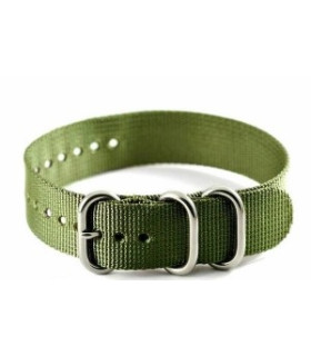 Bracelet nylon NATO ZULU Vert