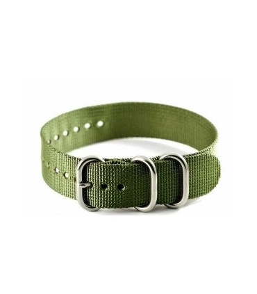 Bracelet nylon NATO ZULU Vert