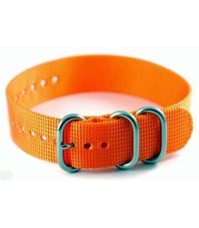 Bracelet nylon NATO ZULU Orange