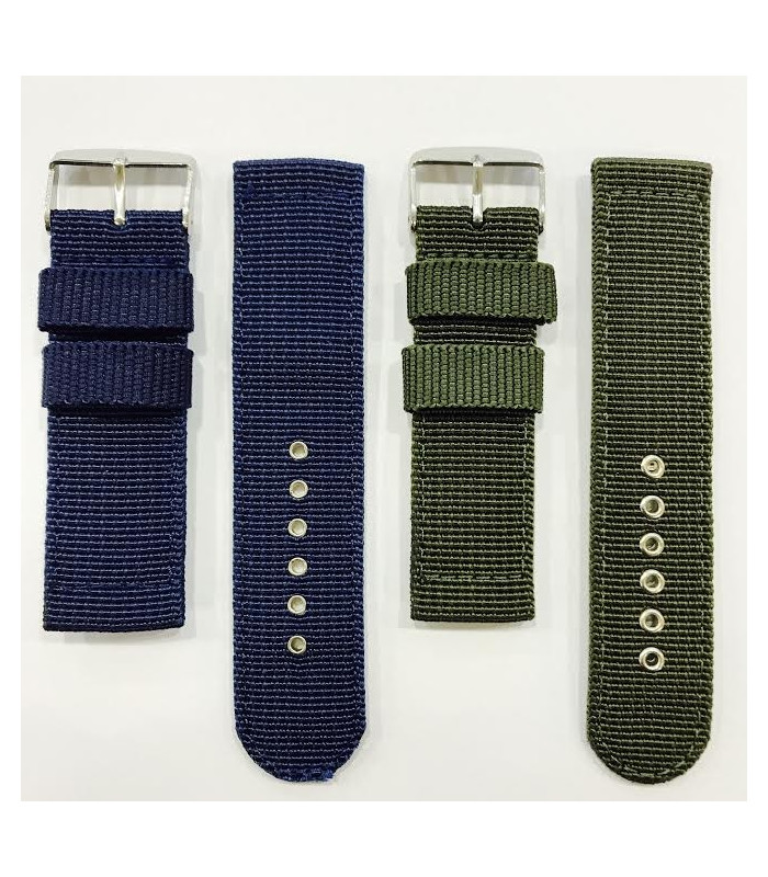 Canvas two parts nato strap